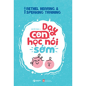 Sách Dạy con học nói sớm