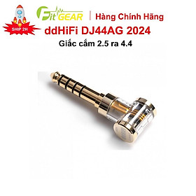 Giắc Chuyển 2.4 ra 4.4 ddHiFi DJ44AG 2024 Hàng Chính Hãng