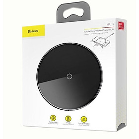 Mua Hub Baseus Circular Mirror Wireless Charger 6 in 1 chuyển Type C sang USB tích hợp sạc không dây- hàng chính hãng