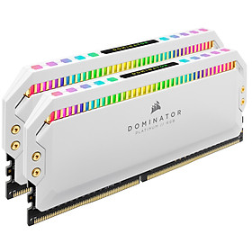 Ram PC Corsair Dominator Platinum RGB DDR4 KIT 16GB (2x8GB) Bus 3200Mhz C16 (CMT16GX4M2C3200C16) - Hàng Chính Hãng
