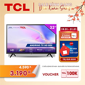 Mua Android Tivi iFFALCON 32 inch 32S52 - Hàng chính hãng - Bảo hành 2 năm