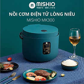 Mua Nồi Cơm Điện Tử  Mishio MK300 Lòng Niêu 1.2L