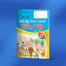 Vở ô li bài tập thực hành tiếng việt lớp 3 Bộ Cánh diều (quyển 1)