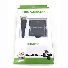 Mua Cáp Chuyển Đổi HDMI H125B KING-MASTER SANG VGA
