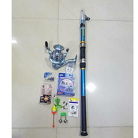 Combo y hình cần rút shimano cao cấp cần cực khoẻ