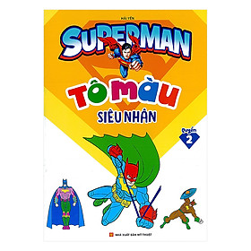 Tô Màu Siêu Nhân Superman Quyển 2