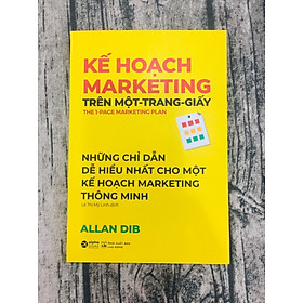 Kế Hoạch Marketing Trên Một Trang Giấy