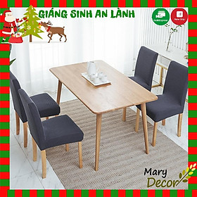 Mua Bọc ghế ăn mềm mịn chuẩn form dùng được cho hầu hết ghế đơn bàn ăn
