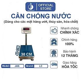 Mua Cân Điện Tử Chống Nước JWS - Mặt Bàn Cân Inox 300x400mm