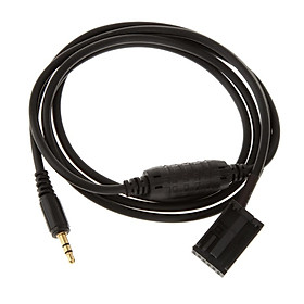 Car 3.5mm  Aux In Adapter Cable MP3 Music Interface for  X5 E53