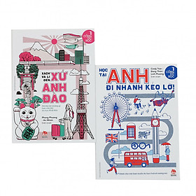 Bộ 2 cuốn Cổng du học: Xách vali đến xứ anh đào / Học tại Anh - đi nhanh kẻo lỡ