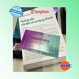 [Phân phối] Key Kaspersky Plus 10U, 1 năm - Hàng chính hãng