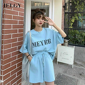 Sét đồ bộ mặc nhà nữ in Meyrr sản phẩm được may từ chất thun cotton mềm mịn,thoáng mát, trẻ trung.freesize từ(43-55)kg