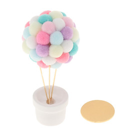 Lovely Nodding Balloon Shape Car Ornaments Interior Romantic Color Decoration Shaking Head Toys Furnishing Articles Home Decoration for Women Girls