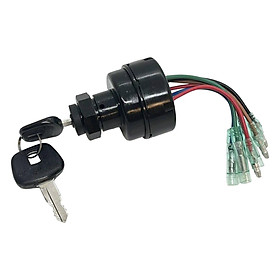 Ignition Switch 353-76020-3 for Outboard Remote Control Box, Boat Engine, for RC5F RC5C, Easy Installation, Durable Replaces