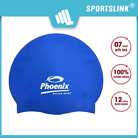 Nón bơi Phoenix co giản ôm sát đầu Free Size Sportslink