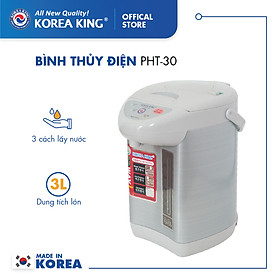 Mua Bình thủy điện Korea King PHT-30 (điện áp 220v/50Hz  công suất 750W  dung tích: 3.0L) - Hàng chính hãng