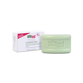 Xà Phòng Làm Sạch Kháng Khuẩn Ngừa Viêm Sebamed Sensitive Skin Cleansing Bar Ph5.5 Từ Đức Bánh 100Gr