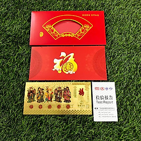 TIỀN LÌ XÌ PHÚC LỘC THỌ TÀI HỶ MẠ VÀNG MAY MẮN - SP005122