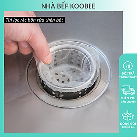 Mua Combo 100 túi đựng rác bồn rửa chén