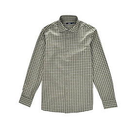Áo Sơ Mi Nam Poplin SLim Fit Plaid Shirt - SIZE 100