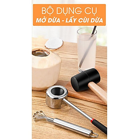 Mua Bộ thưởng thức Dừa trọn vẹn Fullset 3pcs - Home and Garden