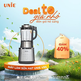 Máy làm sữa hạt xay nấu UNIE V8S công suất 1800W dung tích 1.75L - Hàng chính hãng