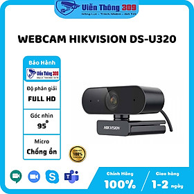 Webcam Livestream Học Tập và Làm Việc Online Chuyên Nghiệp Hikvision - Hàng chính hãng