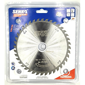 Mua 1 Lưỡi cưa GỖ  Lưỡi cắt gỗ hợp kim SENKA đường kính 150mm 40 răng cao cấp  cắt gỗ lẫn tạp đinh