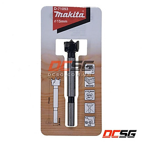 Mũi khoét gỗ chuôi tròn 15-35x77mm makita | dcsg