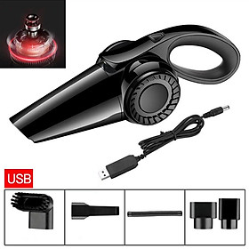 Máy hút bụi cầm tay không dây pin sạc - Công suất 120W có đèn pin chiếu sáng