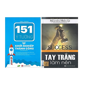 [Download Sách] Combo Tay Trắng Làm Nên Và 151 Ý Tưởng Khởi Nghiệp Thành Công Tặng Sổ Tay Ý Tưởng Và Bookmark Hiệu Sách Mùa Hạ