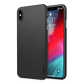 Ốp lưng Memumi siêu mỏng chống bám vân 0.3 mm cho iPhone X, Xs có gờ bảo vệ camera - Hàng nhập khẩu