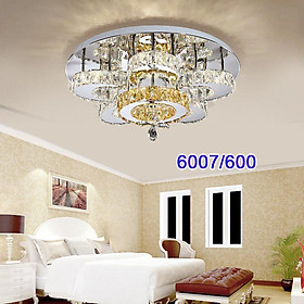 Đèn LED ốp trần hình hoa pha lê Trang Trí Phòng Khách Mã 6007/600 
