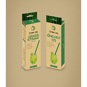 Mua Ống hút cỏ Green Joy - Hộp 100 ống