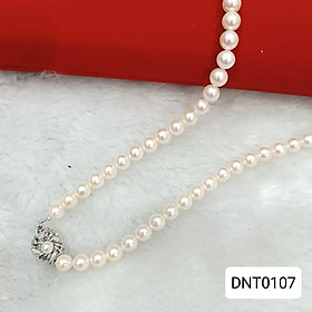 Chuỗi ngọc trai Akoya phớt hồng (DNT0107) - MOON Jewelry