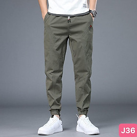 Quần jogger nam túi hộp bo chân màu đen không rách chất kaki cao cấp co dãn 4 chiều baggy thể thao nam havado11 mới