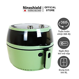 Nồi Chiên Không Dầu 8L Nineshield Loại Cơ KB-6001M - Hàng chính hãng