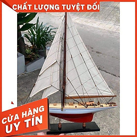 Du Thuyền Endorvour Dài 55cm Gỗ Xoan Đào Siêu Đẹp