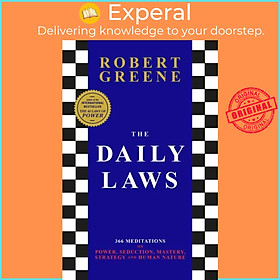 Hình ảnh Sách - The Daily Laws - 366 Meditations on Power, Seduction, Mastery, Strategy  by Robert Greene (UK edition, paperback)