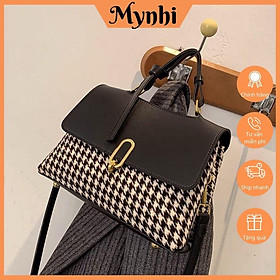 Túi xách SHOPMYNHI, xách tay đeo chéo đeo vai, phong cách thời trang cho nữ SMN120
