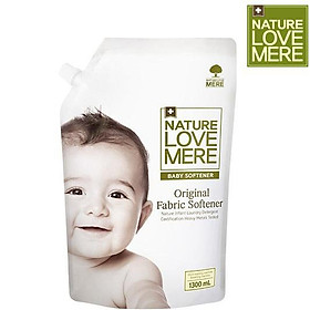 Nước Xả Dịu Nhẹ Cho Bé Nature Love Mere Original Túi 1.3L