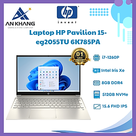 Mua Laptop HP Pavilion 15-eg2055TU 6K785PA (Core i7-1260P | 8GB | 512 GB | 15.6 inch FHD IPS | Win 11 | Vàng) - Hàng Chính Hãng - Bảo Hành 12 Tháng Tại HP Việt Nam