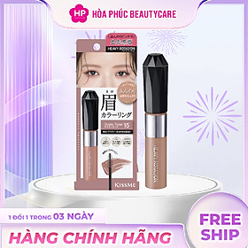Mascara Chải Đổi Màu Lông Mày Chống Trôi Siêu Bền Kissme Heavy Rotation Coloring Eyebrow EX 8g ( Màu Hồng Khói 15 )