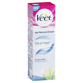 Mua Veet Hair Removal Cream Sensitive 100mL Mua Veet Hair Removal Cream Sensitive 100mL