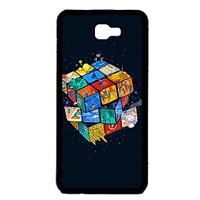 Ốp lưng cho Samsung Galaxy J7 Prime mẫu XẾP HÌNH 1 - Hàng chính hãng