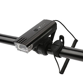 Đèn pha xe đạp 120db sạc USB thông minh chống thấm nước chất lượng cao