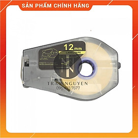 Mua Nhãn in Canon PT-1112y - Đen nền vàng - 12mm x 30m - Hàng nhập khẩu