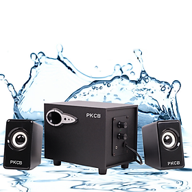 Bộ Loa Nghe Nhạc Kết Nối Máy Tính, Laoptop, Điện Thoại, Âm Thanh Cực Hay Dễ Sử Dụng Giá Cực Chuuẩn PKCBL02 - Hàng Chính Hãng