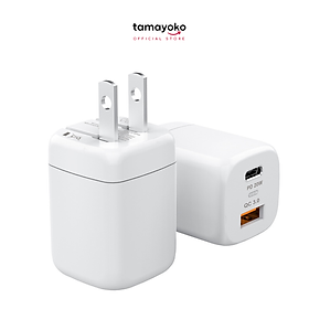 Mua Củ Sạc Nhanh 20W 2 Cổng Power Delivery Quick Charge QC 3.0. Chứng Nhận CE/FCC/ROSH - Hàng Chính Hãng Tamayoko